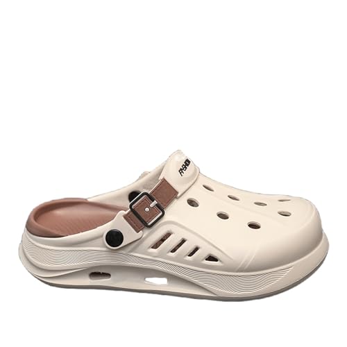 LHEZXS Clogs Lochschuhe Zum Sommer Im Freien Im Freien Geschlossene Töpferschuhe Im Freien.-B-44 von LHEZXS