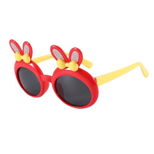 LHEZXS Kindersonnenbrille Kaninchen -Ohr -Form Kinder -Cartoon Sonnenbrille Reise Sonnenschand Kinder -Cartoon Sonnenbrille Trendy Trendy-C von LHEZXS