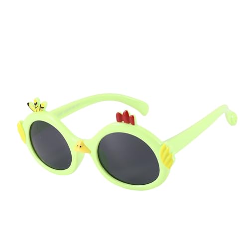 LHEZXS Kindersonnenbrille Nette Kinderbrille Für Kinder, Personalisierte Und Modische Kinderpolarisierte Cartoon -Sonnenbrille-F von LHEZXS