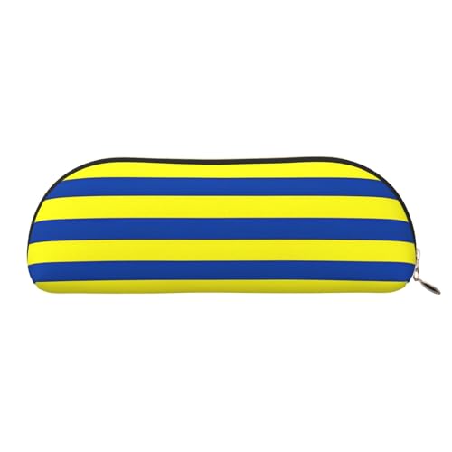 LHFIOHIRG Tragbares Federmäppchen mit Reißverschluss, stilvolle Stiftetasche, Schreibwaren-Tasche, Kosmetiktasche, Münzaufbewahrung für Schule, Büro, gold, Einheitsgröße, Münztasche von LHFIOHIRG