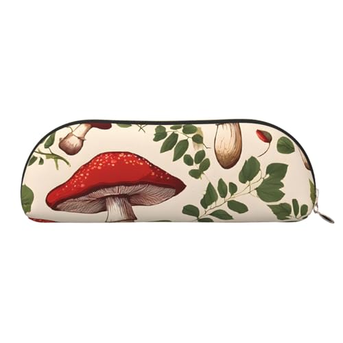 LHFIOHIRG Tragbares Federmäppchen mit Reißverschluss, stilvolle Stifttasche, Schreibwaren-Tasche, Kosmetiktasche, Münzaufbewahrung für Schule, Büro, Rot, gold, Einheitsgröße, Münztasche von LHFIOHIRG