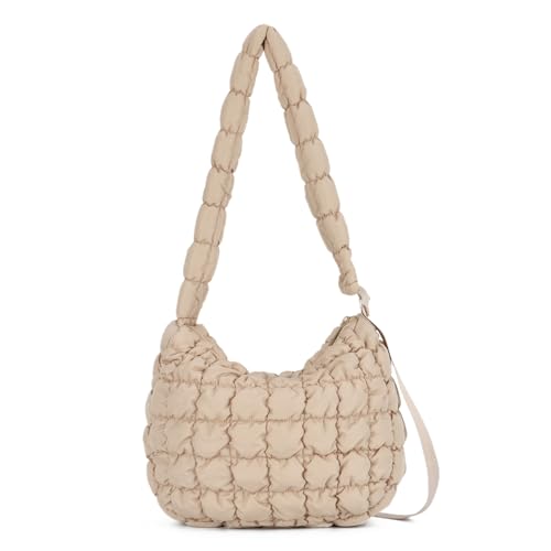 LHHMZ Damen Gesteppte Puffer Tasche Große gesteppte Tragetasche Leichte, gesteppte, bauschige Tragetasche von LHHMZ