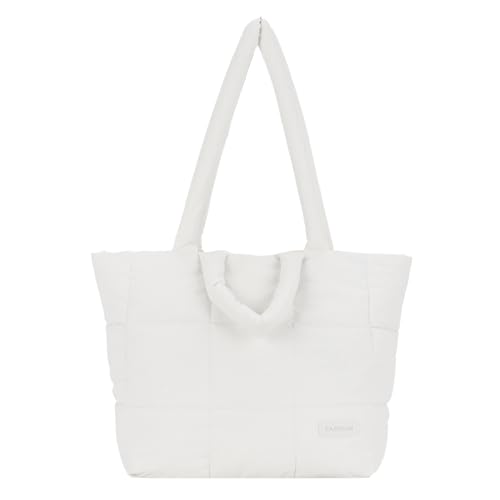 LHHMZ Damen Gesteppte Tragetasche Große Puffer-Tasche Daunentasche Umhängetasche von LHHMZ