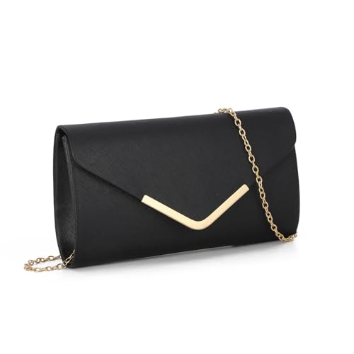 LHHMZ Damen Klassische Abend-Clutch Formelle Hochzeitsfeier Clutch Party Umhängetasche Cocktail Prom Clutch von LHHMZ