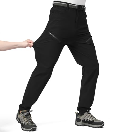 LHHMZ Herren Outdoor Wanderhosen, Schnell trocknende Hosen, Arbeitshosen, Atmungsaktive Multitaschen Sommer Freizeithose LHHMZ Herren Outdoor Wanderhosen, Schnell trocknende Hosen, Arbeitshosen, Atmungsaktive Multitaschen Sommer Freizeithose von LHHMZ