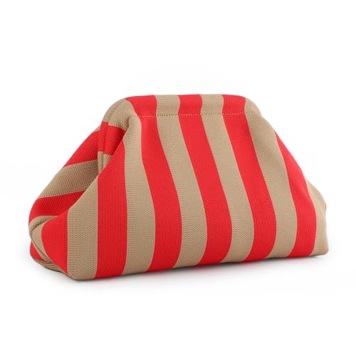 LHHMZ Sommer Strand Clutch für Frauen Knödel Kupplung Gewebte Häkelhandtaschen Lässige Wolken Häkeltasche LHHMZ Sommer Strand Clutch für Frauen Knödel Kupplung Gewebte Häkelhandtaschen Lässige Wolken Häkeltasche von LHHMZ