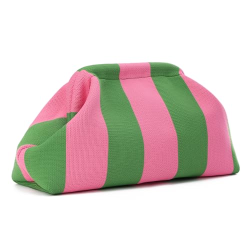 LHHMZ Sommer Strand Clutch für Frauen Knödel Kupplung Gewebte Häkelhandtaschen Lässige Wolken Häkeltasche LHHMZ Sommer Strand Clutch für Frauen Knödel Kupplung Gewebte Häkelhandtaschen Lässige Wolken Häkeltasche von LHHMZ