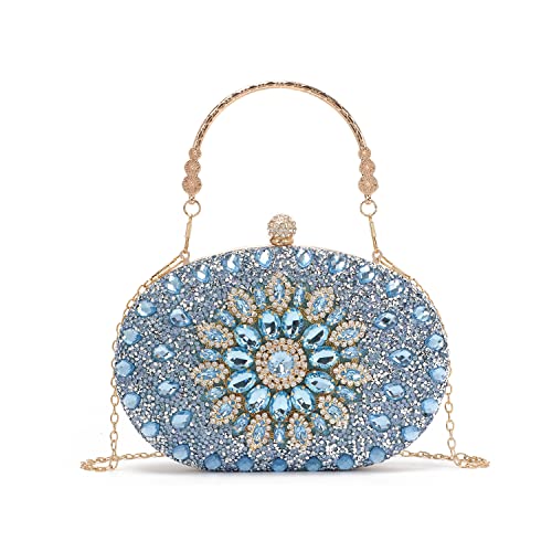 LHHMZ Strass Abend Handtasche für Frauen Funkelnder Diamant Einkaufstasche für Hochzeitsfeier von LHHMZ