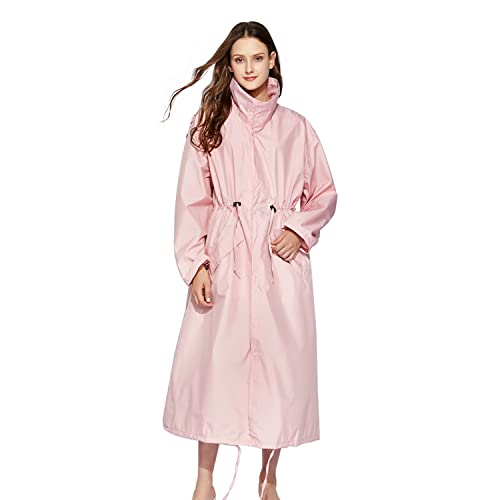 LHHMZ Wasserdichter Regenponcho für Damen Regenjacken Leichte lange Regenmäntel Outdoor Regenbekleidung mit Kapuze von LHHMZ