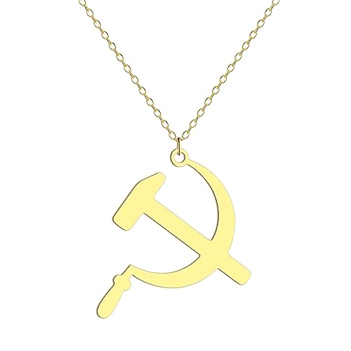 LHJHZDJC Halskette Mode Nordic Wikinger Hammer und Sichel Amulett Anhänger Halskette Kette Anker Choker Herrenschmuck Modeschmuck Erinnerungsgeschenke LHJHZDJC Halskette Mode Nordic Wikinger Hammer und Sichel Amulett Anhänger Halskette Kette Anker Choker Herrenschmuck Modeschmuck Erinnerungsgeschenke von LHJHZDJC