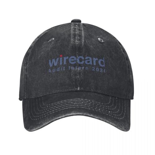 LHJHZDJC Lustige Wirecard Praktikant Hemd/Mütze Baseball Kappe Sonnenhut Papa Hut Rugby Custom Caps für Männer Frauen von LHJHZDJC