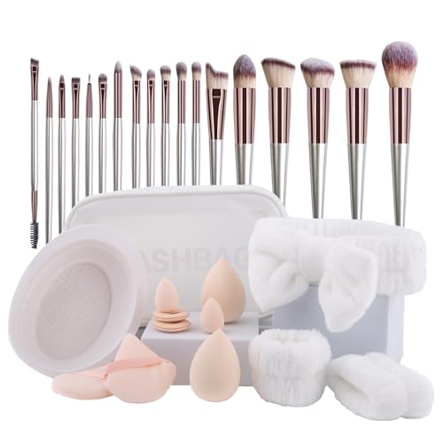 LHLXZQ Make-up Pinsel Set, Professionelles Makeup Brushes Set Geschenk Set für Gesicht Foundation Rouge Lidschatten Kontur Concealer Aufhellung, Beauty Egg Zufällige Farbe#3 von LHLXZQ