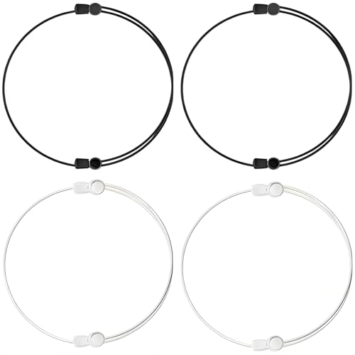 LHNYUNZY Verstellbares Band, bauchfreies Band zum Einstecken von Hemden, elastisches Band – Innovieren Sie Ihr Topwear-Styling (schwarz + weiß, X-Large) von LHNYUNZY