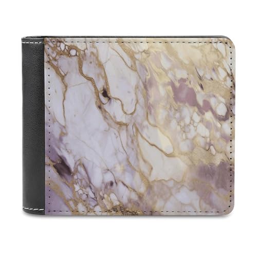 LHOKDR Tragbare Geldbörse mit Kartenhalter, Marmor-Druck, multifunktional, einfache Reisebrieftasche, Unisex, schwarz, Einheitsgröße, modern, Schwarz , Einheitsgröße, Zeitgenössisch von LHOKDR