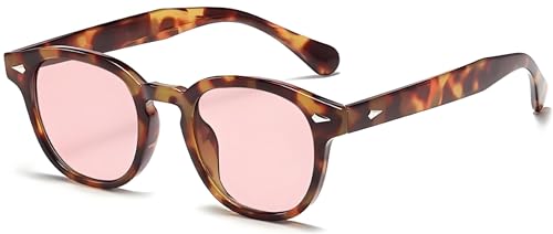 LHSDMOAT Retro Depp-Stil Round Sonnenbrille Herren Damen - Vintage 70er Jahre UV400-Schutz sunglasses für Fahrten, Reisen & Outdoor Aktivitäten LHSDMOAT Retro Depp-Stil Round Sonnenbrille Herren Damen - Vintage 70er Jahre UV400-Schutz sunglasses für Fahrten, Reisen & Outdoor Aktivitäten von LHSDMOAT