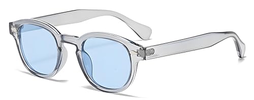 LHSDMOAT Vintage Sonnenbrille Oval 70er Jahre Depp Stil – Unisex Sport Sonnenbrü für Damen & Herren – UV400 Schutz – Ideal für Autofahren, Reisen & Festivals – Modische Retro-Brille LHSDMOAT Vintage Sonnenbrille Oval 70er Jahre Depp Stil – Unisex Sport Sonnenbrü für Damen & Herren – UV400 Schutz – Ideal für Autofahren, Reisen & Festivals – Modische Retro-Brille von LHSDMOAT