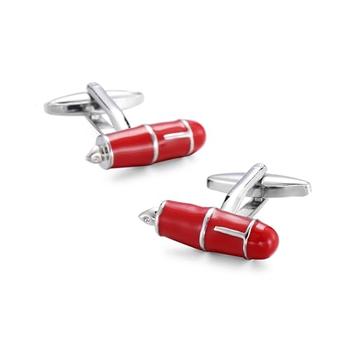 Manschettenknöpfe Men's French Shirt Cufflinks Copper(0458) von LHSJYG