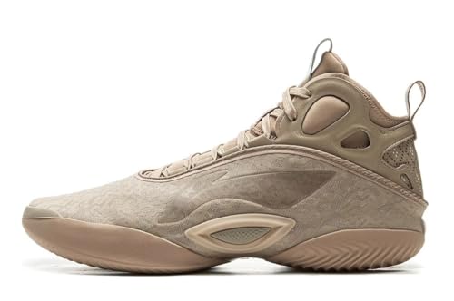 LI-NING Basketballschuhe Professionelle für Herren SAS-Unterstützung Atmungsaktive Sportschuhe YUSHUAI 19 ABAV005-2 Braun EU 44 1/3 von LI-NING