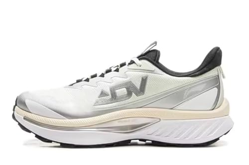 LI-NING Ben XIAO Herren Traillaufschuhe Wasserdichter Atmungsaktiv rutschfeste Sneakers Hellgrau/Silbern EU 45 von LI-NING