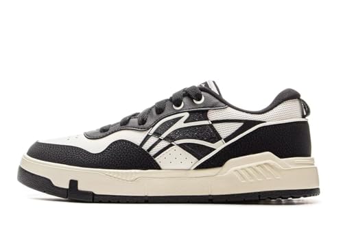 LI-NING Common 80S Damen Casual Schuhe Cloud-Soft Komfortable Minimalistische Sneakers Tägliche Bekleidung Blanc De Blanc Schwarz EU 40 1/3 von LI-NING