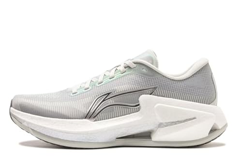 LI-NING Furious Rider 8 Männer Laufschuhe Unterstützung stabile leichte Polsterung Sneaker Nordtropfen/Mondoberfläche Grau EU 42 1/3 von LI-NING