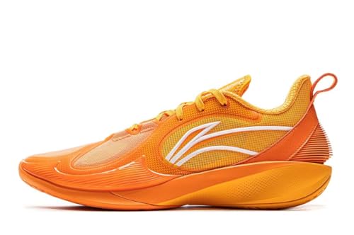 LI-NING Herren Basketballschuh Verschleißfest Stabile Mode Sportschuhe Shining 2V2 Orange/Gelb EU 43 2/3 LI-NING Herren Basketballschuh Verschleißfest Stabile Mode Sportschuhe Shining 2V2 Orange/Gelb EU 43 2/3 von LI-NING