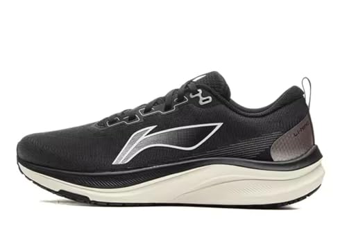 LI-NING RED Hare 8 Herren Laufschuhe Reflektierende Leichtgewicht Rebound Racing Training Sneakers Schwarz/Weiß EU 44 1/3 von LI-NING