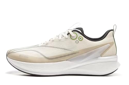 LI-NING RED Hare 8 PRO Herren Laufschuhe Reflektierende Leichtgewicht Rebound Racing Training Sneakers Cremeweiß EU 43 von LI-NING