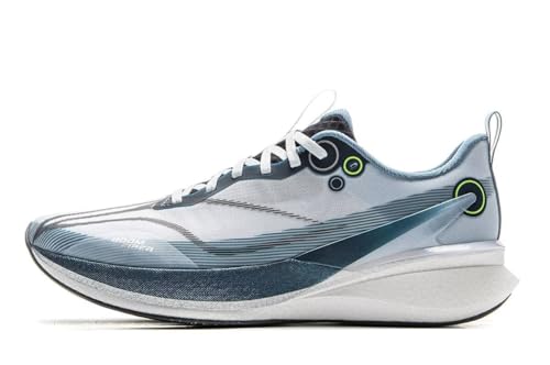 LI-NING RED Hare 8 PRO Herren Laufschuhe reflektierende Boom Faser Leichtgewicht hohe Rebound Racing Training Sneakers Kann blau EU 44 1/3 von LI-NING