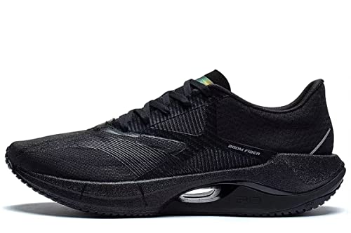 LI-NING SUPER Light 20 Herren Laufschuhe Rückfederung Atmungsaktiv Ultraleicht Sportschuhe Sneaker Schwarz ARBT001-7H EU 44 1/3 von LI-NING