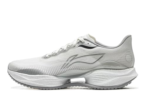 LI-NING SUPER Light 22 Männer Laufschuhe reflektierende Boom Faser hohe Rebound leichtes Gewicht Polsterung Sport Sneakers Flache Lime EU 41 2/3 von LI-NING