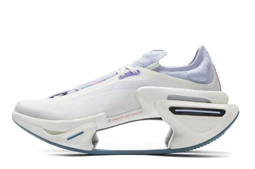 LI-NING Shadow 3 Herren Laufschuhe Leichtgewicht Hoch Rebound Sport Rennen Training Sneakers Weiß Blau EU 47 2/3 von LI-NING