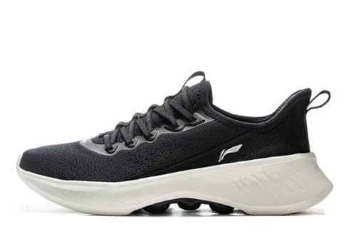 LI-NING Soft Essential V2 Damen Casual Schuhe Bequeme einfache modische Freizeitschuhe Schwarz EU 36 1/3 von LI-NING