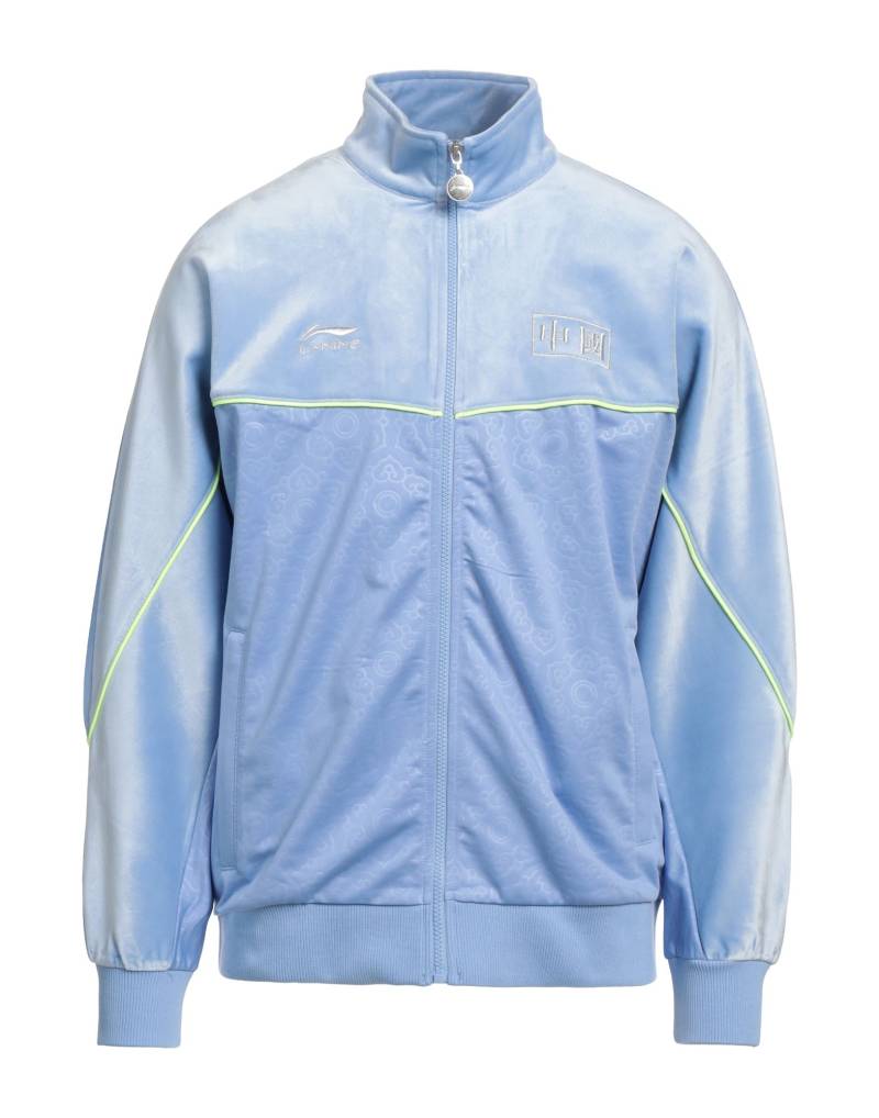 LI-NING Sweatshirt Herren Hellblau von LI-NING