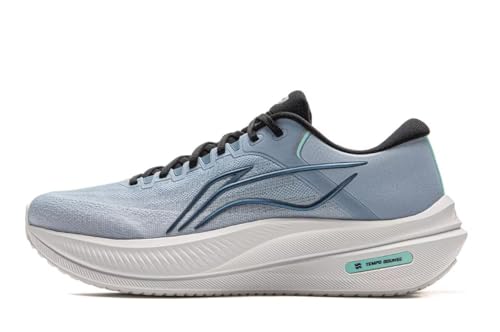 LI-NING YUEYING 5 Herren Laufschuhe Anti-Splash Stoßdämpfende Rebound Casual Sportschuhe Könnte Blau Weicher Nebel Blau EU 40 1/3 von LI-NING