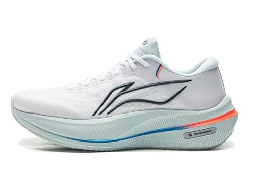 LI-NING YUEYING 5 Herren Laufschuhe Anti-Splash Stoßdämpfende Rebound Casual Sportschuhe Standard Weiß EU 43 2/3 von LI-NING