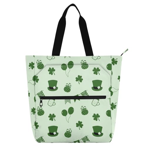 LI ZHI XIN Damen Handtaschen Shopper Tote Bag School Wiederverwendbar Arbeit Alltag Tasche Wasserdicht Oxford Mit ReißVerschluss 3 Pockets Bunte Flagge Blume Ballon von LI ZHI XIN