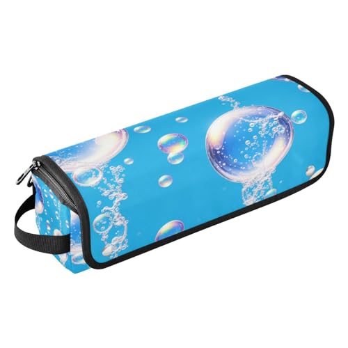 LI ZHI XIN Haartrockner Glätteisen Locken Aufbewahrungstasche mit hitzebeständiger Matte Haarwerkzeuge Reisetasche 2 in 1 Hair Tools Organizer Friseurtaschen Meereswellen von LI ZHI XIN