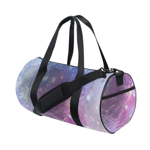 LI ZHI XIN Large Duffelbag Reisetasche Eimerform Handtasche/Schulter for Unisex Damen Herren Gym Reisen Schwimmen Galaxie Sternenhimmel von LI ZHI XIN