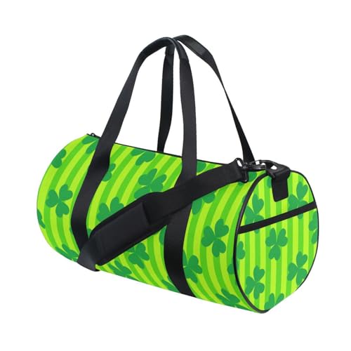 LI ZHI XIN Large Duffelbag Reisetasche Eimerform Handtasche/Schulter for Unisex Damen Herren Gym Reisen Schwimmen Grüne Blätter von LI ZHI XIN