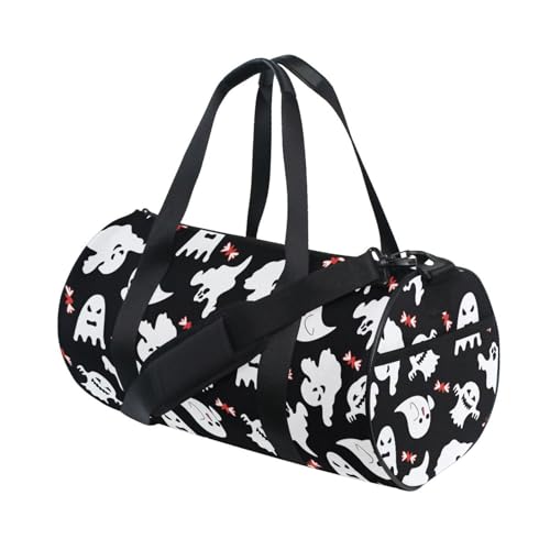 LI ZHI XIN Large Duffelbag Reisetasche Eimerform Handtasche/Schulter for Unisex Damen Herren Gym Reisen Schwimmen Halloween-Gespenst von LI ZHI XIN
