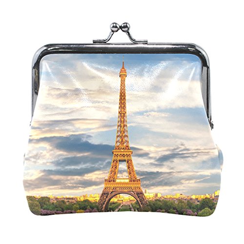 Lianchenyi Eiffelturm-Geldbörse, Mini-Geldbörse für Damen und Mädchen von LIANCHENYI