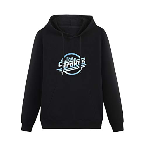 LIANFA Warm Sweatshirts Plusa The Strokes Logo Heavyweight Hooded Black XXL von LIANFA