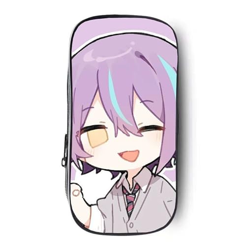 LIANGSHAN Bunte Spiel Bleistift Fall Mit Reißverschluss Anime, Cartoon Schreibwaren Box Stift Fall Große Kapazität Schreibwaren Tasche Student Tragbare Bleistifte Beutel Stift Tasche, i, One Size, von LIANGSHAN