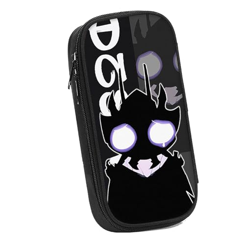 LIANGSHAN Doppelreißverschluss-Design, Comic-Figuren-Stifttasche mit Reißverschluss, Anime, Cartoon-Schreibwaren-Box, Stifteetui, große Kapazität, Schreibwarentasche, Studenten, tragbare Stifttasche von LIANGSHAN