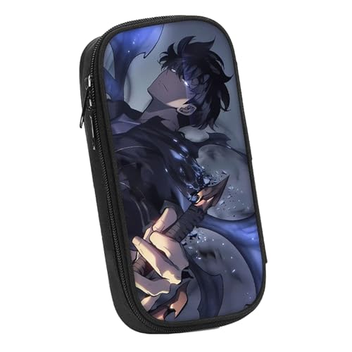 LIANGSHAN Doppelreißverschluss-Design, Comic-Figuren-Stifttasche mit Reißverschluss, Anime, Cartoon-Schreibwaren-Tasche, Stifteetui, große Kapazität, Schreibwaren-Tasche, Studenten, tragbare von LIANGSHAN