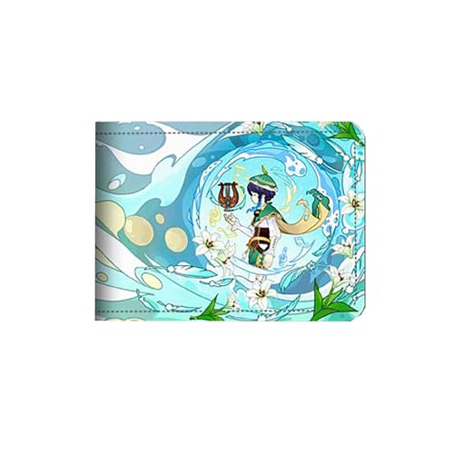 LIANGSHAN Funny Game Card Holder Führerschein PU Leder Hülle, Unisex Faltbare Kurze ID Kartenetui mit 4 Kartenfächern, I, Einheitsgröße, Casual von LIANGSHAN