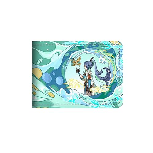 LIANGSHAN Funny Game Card Holder Führerschein PU Leder Hülle, Unisex Faltbare Kurze ID Kartenetui mit 4 Kartenfächern, J, Einheitsgröße, Casual von LIANGSHAN