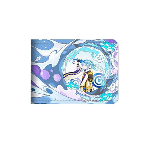 LIANGSHAN Funny Game Card Holder Führerschein PU Leder Hülle, Unisex Faltbare Kurze ID Kartenetui mit 4 Kartenfächern, g, Einheitsgröße, Casual von LIANGSHAN