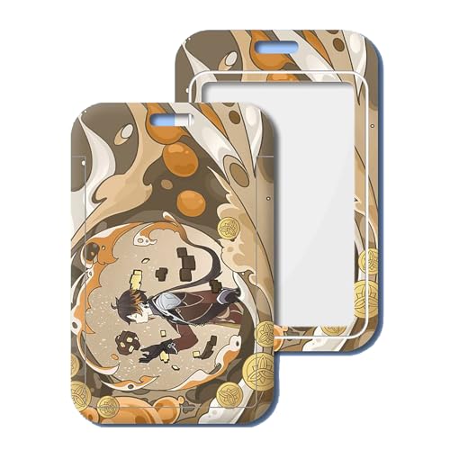 LIANGSHAN Game Card Holder Cartoon Keychain Decoration, Key Holder Scaramouche Key Chain Decoration Key Buckles Key Decoration Anime Accessories, J, Einheitsgröße, Casual von LIANGSHAN